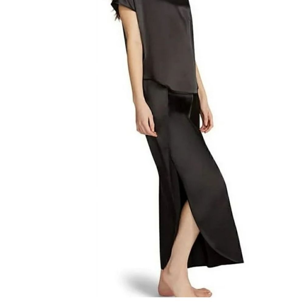 NWOT Steve Madden BB Dakota Satin Pajama Pant Split Leg Fly Away Lounge Pants S